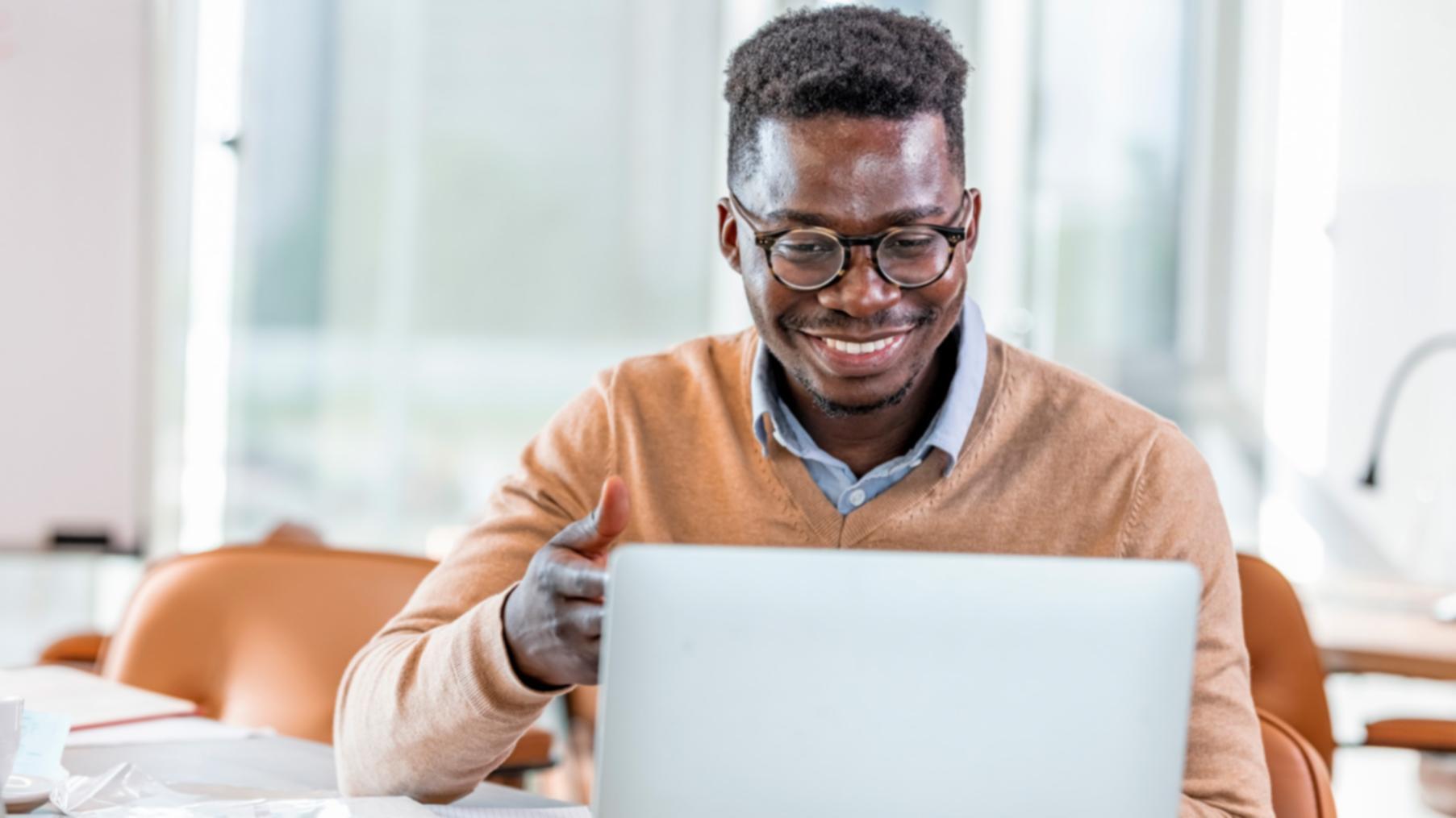 Professional learning environment showcasing our educational platform